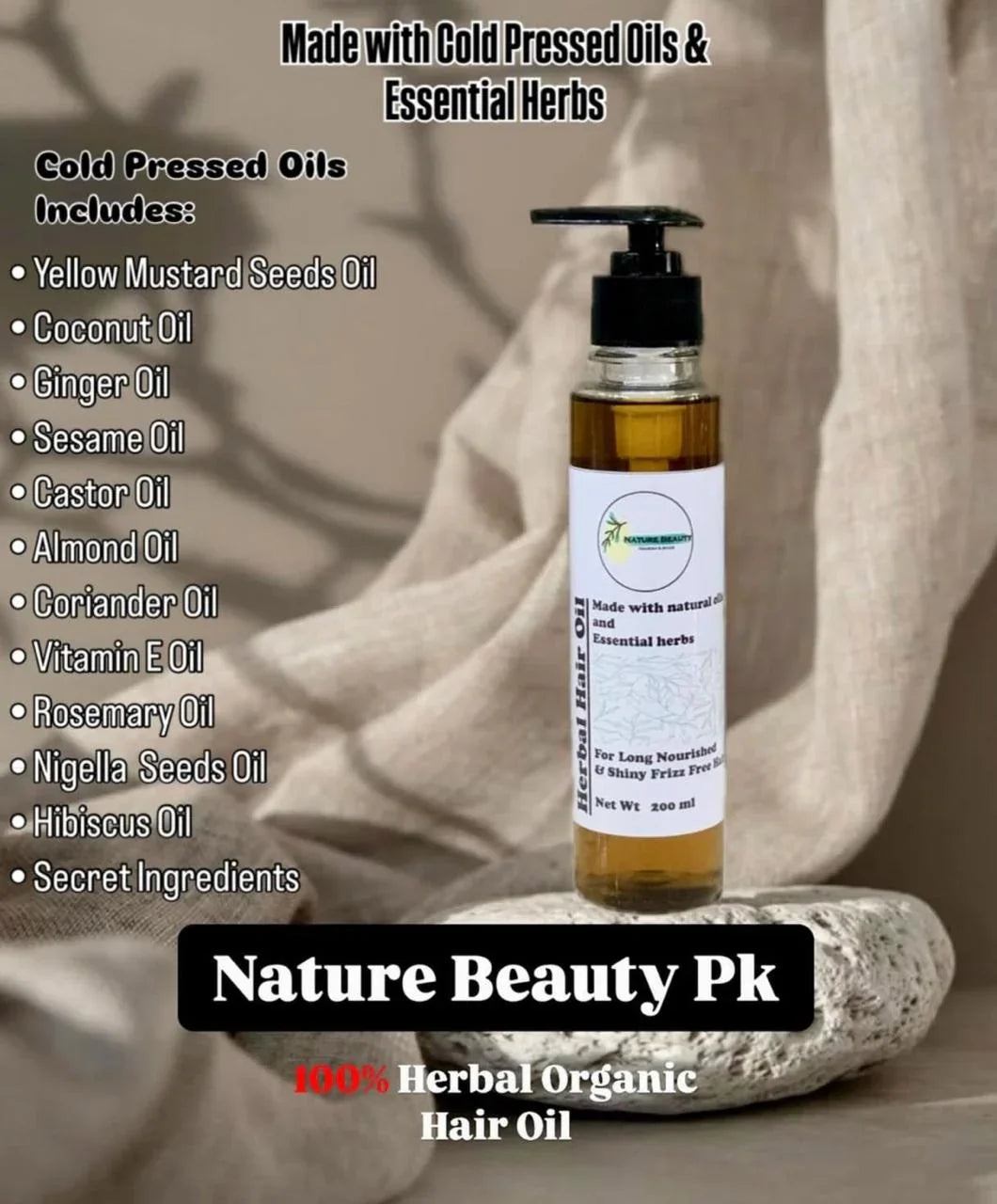 Nature Beauty Herbal Hair Oil