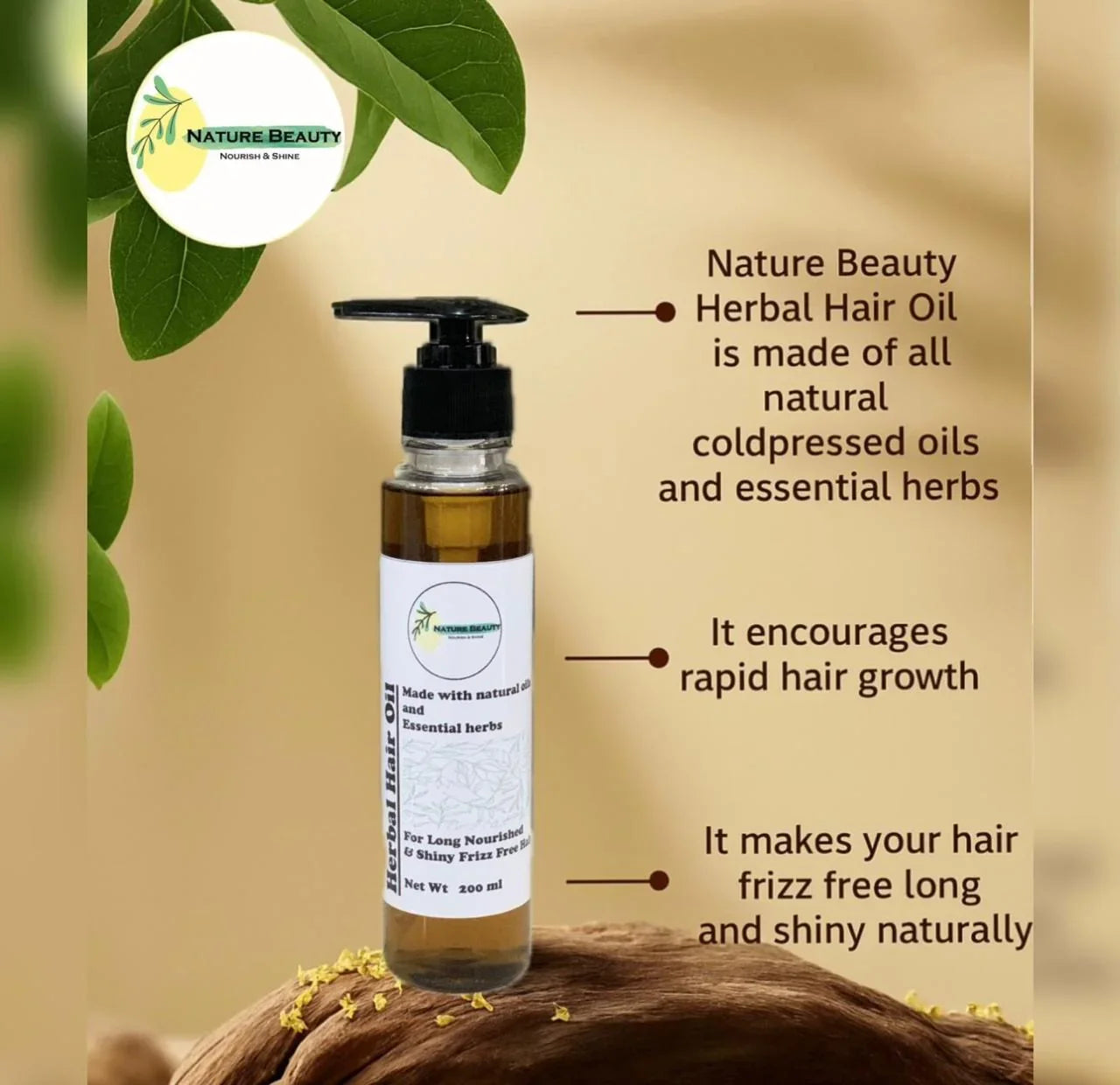 Nature Beauty Herbal Hair Oil