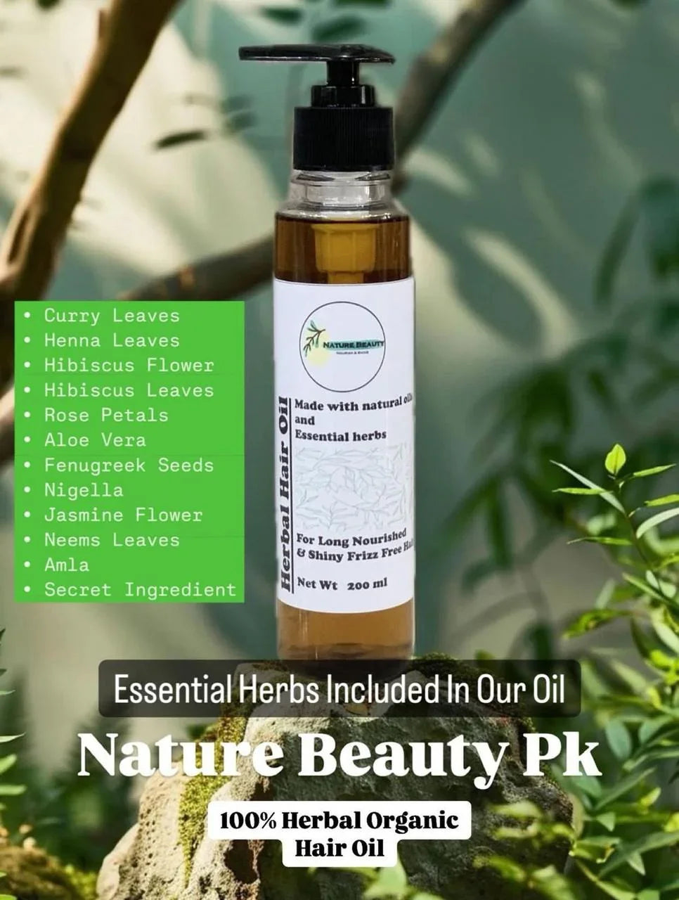 Nature Beauty Herbal Hair Oil